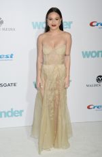 BEA MILLER at Wonder Premiere in Los Angeles 11/114/2017