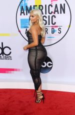 BEBE REXHA at American Music Awards 2017 at Microsoft Theater in Los Angeles 11/19/2017
