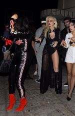BEBE REXHA at Halloween Party at Delilah in West Hollywood 10/31/2017