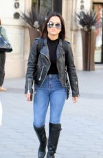 BECKY G Out and About in Barcelona 10/31/2017