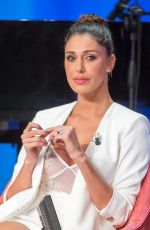 BELEN RODRIGUEZ at Maurizio Costanzo Show in Rome 11/22/2017