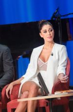 BELEN RODRIGUEZ at Maurizio Costanzo Show in Rome 11/22/2017