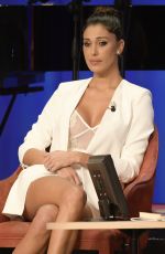 BELEN RODRIGUEZ at Maurizio Costanzo Show in Rome 11/22/2017