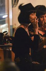 BELLA HADID Celebrates Halloween on the Streets of Rome 11/01/2017