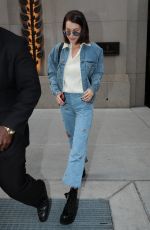 BELLA HADID in Denim Out and About in New York 11/14/2017