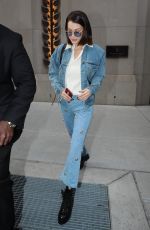 BELLA HADID in Denim Out and About in New York 11/14/2017