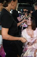 BELLA HADID on the Backstage at 2017 VS Fashion Show in Shanghai 11/20/2017