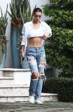 BELLA HADID Out and About in Miami 11/27/2017