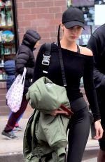 BELLA HADID Out and About in New York 11/08/2017
