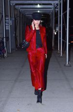 BELLA HADID Out and About in New York 11/09/2017