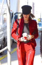 BELLA HADID Out and About in New York 11/09/2017