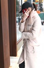 BELLA HADID Out and About in New York 11/13/2017