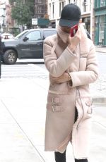 BELLA HADID Out and About in New York 11/13/2017