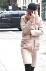BELLA HADID Out and About in New York 11/13/2017