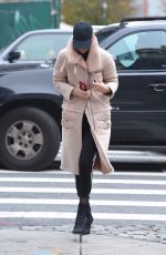 BELLA HADID Out and About in New York 11/13/2017