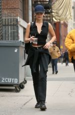BELLA HADID Out for Coffee in New York 11/06/2017