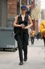 BELLA HADID Out for Coffee in New York 11/06/2017