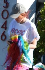 BELLA THORNE Heading to a Studio in Los Angeles 11/17/2017