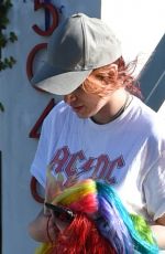 BELLA THORNE Heading to a Studio in Los Angeles 11/17/2017