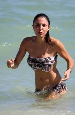 BETHENNY FRANKEL in Bikini on the Beach in Miami 11/05/2017