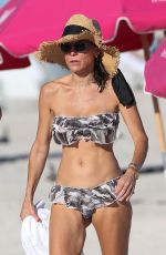 BETHENNY FRANKEL in Bikini on the Beach in Miami 11/05/2017