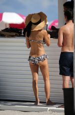 BETHENNY FRANKEL in Bikini on the Beach in Miami 11/05/2017