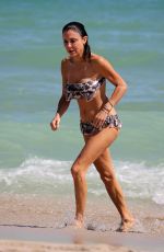 BETHENNY FRANKEL in Bikini on the Beach in Miami 11/05/2017