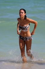 BETHENNY FRANKEL in Bikini on the Beach in Miami 11/05/2017