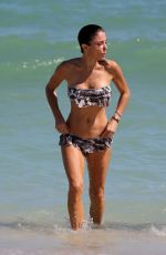 BETHENNY FRANKEL in Bikini on the Beach in Miami 11/05/2017