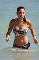 BETHENNY FRANKEL in Bikini on the Beach in Miami 11/05/2017