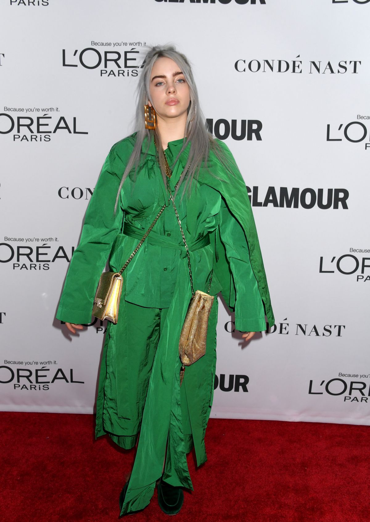 BILLIE EILISH at Glamour Women of the Year Summit in New York 11/13 ...
