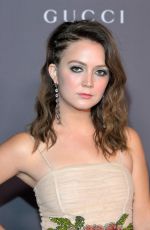 BILLIE LOURD at 2017 LACMA Art + Film Gala in Los Angeles 11/04/2017