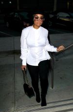 BLAC CHYNA Leaves a Recordnig Studio in Los Angeles 11/10/2017
