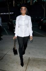 BLAC CHYNA Leaves a Recordnig Studio in Los Angeles 11/10/2017