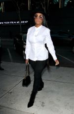 BLAC CHYNA Leaves a Recordnig Studio in Los Angeles 11/10/2017
