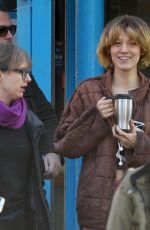 BLAKE LIVELY on the Set of The Rhythm Section in Dublin 11/05/2017