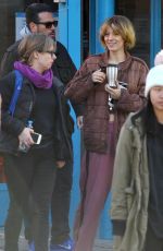 BLAKE LIVELY on the Set of The Rhythm Section in Dublin 11/05/2017