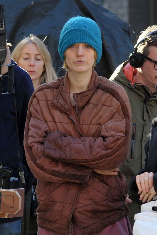 BLAKE LIVELY on the Set of The Rhythm Section in Dublin 11/05/2017