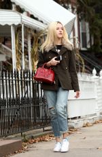 BRIA VINAITE Out for Coffee in Brooklyn 11/16/2017