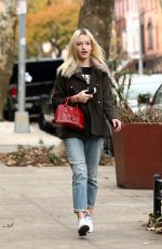 BRIA VINAITE Out for Coffee in Brooklyn 11/16/2017