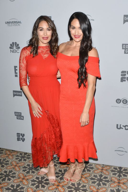 BRIE and NIKKI BELLA at NBC/Universal’s Press Junket in Los Angeles 11/13/2017