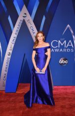 BRITTANY SNOW at 51st Annual CMA Awards in Nashville 11/08/2017