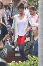 BROOKE BURKE Leaves a Gym in Malibu 11/12/2017