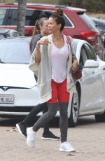 BROOKE BURKE Leaves a Gym in Malibu 11/12/2017