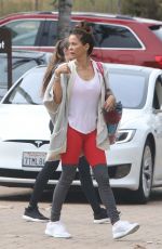 BROOKE BURKE Leaves a Gym in Malibu 11/12/2017