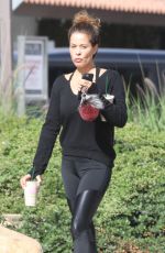 BROOKE BURKE Leaves Sunlife Organics in Malibu 11/16/2017