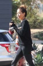 BROOKE BURKE Leaves Sunlife Organics in Malibu 11/16/2017