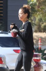 BROOKE BURKE Leaves Sunlife Organics in Malibu 11/16/2017