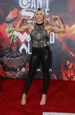 BROOKE ENCE at Justice League Premiere in Los Angeles 11/13/2017