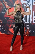 BROOKE ENCE at Justice League Premiere in Los Angeles 11/13/2017